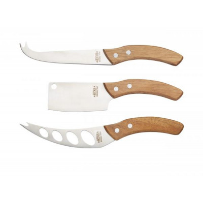 Nože na syr KITCHEN CRAFT Artesa 3 Knife Set