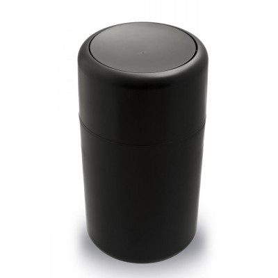 Odpadkový kôš Qualy Capsule Flip, čierny Odpadkový kôš Qualy Capsule Flip, čierny