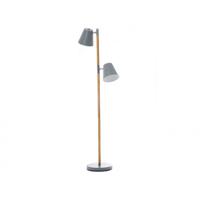 Podlahová lampa Leitmotiv Rubi 150cm, šedá Podlahová lampa Leitmotiv Rubi 150cm, šedá