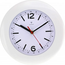 Rádiom riadené hodiny MPM, 2953.00 - biela, 25cm Rádiom riadené hodiny MPM, 2953.00 - biela, 25cm