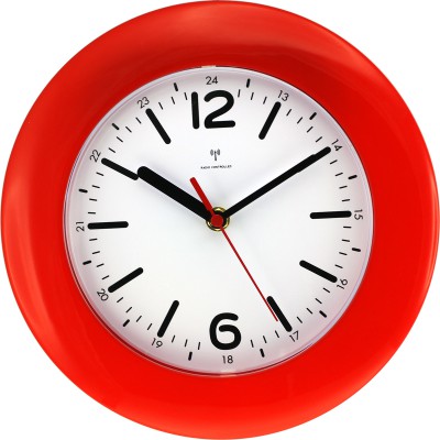 Rádiom riadené hodiny MPM, 2953.20 - červená, 25cm Rádiom riadené hodiny MPM, 2953.20 - červená, 25cm