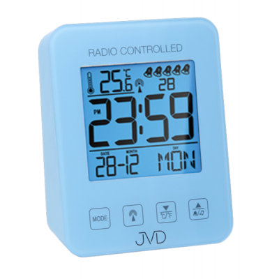 Rádiom riadený budík RB38.3, 9cm Rádiom riadený budík RB38.3, 9cm