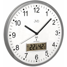 Rádiom riadené nástenné hodiny JVD RH78.1 (30 cm) – s digitálnym displejom Rádiom riadené nástenné hodiny JVD RH78.1 (30 cm) – s digitálnym displejom
