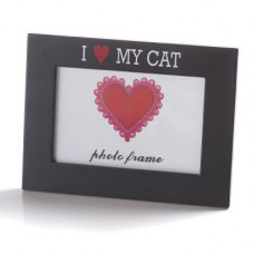 Rám na fotografie I love my cat 10x15cm
