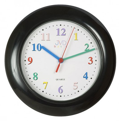 Detské nástenné hodiny JVD basic SR 607.11, 25cm Detské nástenné hodiny JVD basic SR 607.11, 25cm