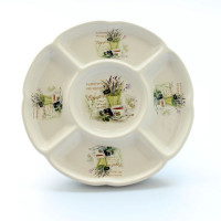 Servírovací tanier porcelánový, Levandula, 24cm Servírovací tanier porcelánový, Levandula, 24cm