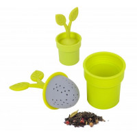Silikónové čajové sitko BALVI Flower Pot