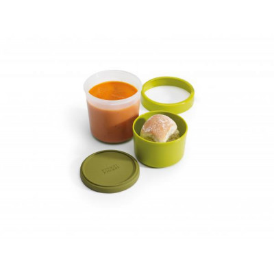 Soup pot JOSEPH JOSEPH GoEat ™, 300/600 ml, zelený Soup pot JOSEPH JOSEPH GoEat ™, 300/600 ml, zelený