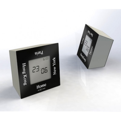 Stolové digitálne hodiny 5190zw Nextime Turn4Time 8cm Stolové digitálne hodiny 5190zw Nextime Turn4Time 8cm