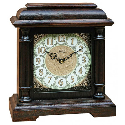 Drevené stolové hodiny s melódiou Westminster JVD HS16.2 (28 cm)