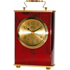 Stolové hodiny MPM, 2839.55, gold - gaštan, 18cm Stolové hodiny MPM, 2839.55, gold - gaštan, 18cm