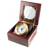 Stolové hodiny MPM, E03.2204.55.W - gaštan, 15cm