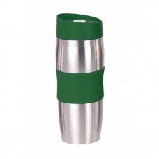 Termohrnček Bergner, 380 ml z nerezovej ocele, zelený Termohrnček Bergner, 380 ml z nerezovej ocele, zelený
