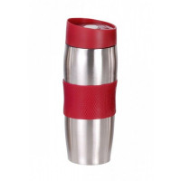 Termohrnček Bergner, 380 ml z nerezovej ocele, červený Termohrnček Bergner, 380 ml z nerezovej ocele, červený