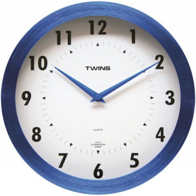 Twins hodiny 2410 blue 25cm Twins hodiny 2410 blue 25cm
