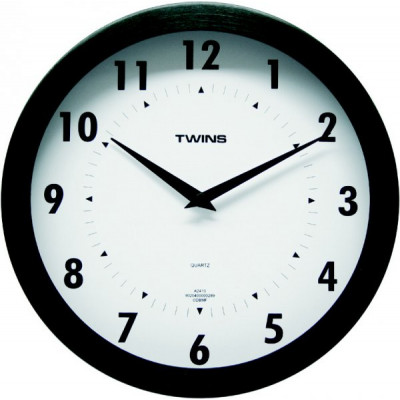 Twins hodiny 2410 black 25cm Twins hodiny 2410 black 25cm
