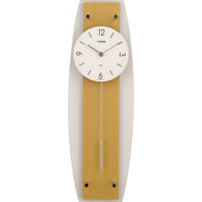 Twins hodiny na stenu 9897 natur pendulum 50cm