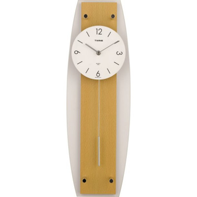 Twins hodiny na stenu 9897 natur pendulum 50cm Twins hodiny na stenu 9897 natur pendulum 50cm