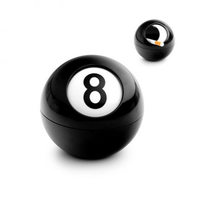 Uzatvárateľný popolník BALVI 8-ball Uzatvárateľný popolník BALVI 8-ball