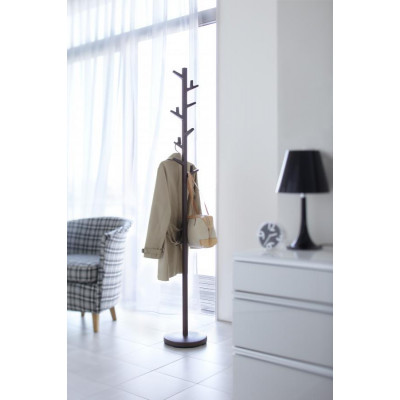 Vešiak Yamazaki Branch Pole Hanger, hnedý