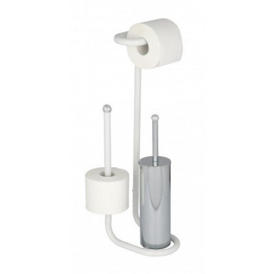 Wenko Stojankový WC set, biely Wenko Stojankový WC set, biely