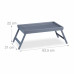 Bambusový raňajkový stolík do postele RelaxDays RD6130 – sivý