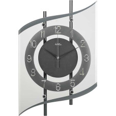 Nástenné hodiny riadené rádiovým signálom 5503 AMS 30cm