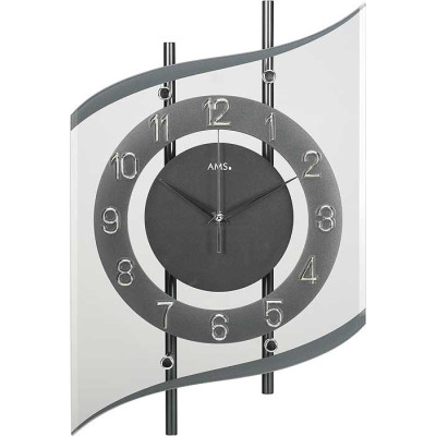 Nástenné hodiny riadené rádiovým signálom 5503 AMS 30cm Nástenné hodiny riadené rádiovým signálom 5503 AMS 30cm