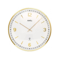 Dizajnové nástenné hodiny 5609 AMS riadené rádiovým signálom 40cm Dizajnové nástenné hodiny 5609 AMS riadené rádiovým signálom 40cm