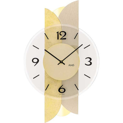 Dizajnové nástenné hodiny 9643 AMS 45cm Dizajnové nástenné hodiny 9643 AMS 45cm