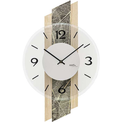 Dizajnové nástenné hodiny 9664 AMS 44cm Dizajnové nástenné hodiny 9664 AMS 44cm