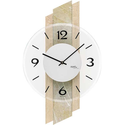 Dizajnové nástenné hodiny 9665 AMS 44cm Dizajnové nástenné hodiny 9665 AMS 44cm