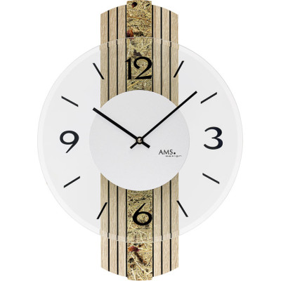 Dizajnové nástenné hodiny 9674 AMS 38cm Dizajnové nástenné hodiny 9674 AMS 38cm