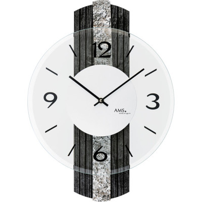 Dizajnové nástenné hodiny 9676 AMS 38cm Dizajnové nástenné hodiny 9676 AMS 38cm