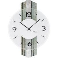 Dizajnové nástenné hodiny 9677 AMS 38cm Dizajnové nástenné hodiny 9677 AMS 38cm
