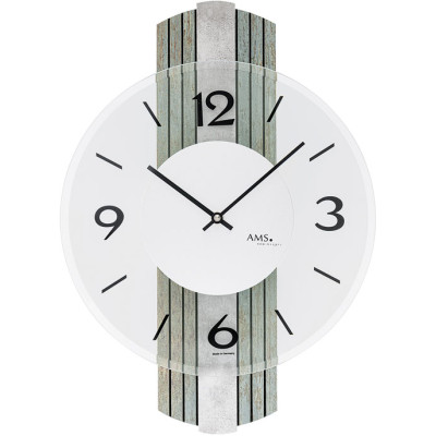 Dizajnové nástenné hodiny 9677 AMS 38cm Dizajnové nástenné hodiny 9677 AMS 38cm