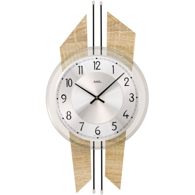 Dizajnové nástenné hodiny AMS 9625, 45 cm