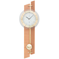Dizajnové nástenné kyvadlové hodiny 5307 AMS DCF 71cm Dizajnové nástenné kyvadlové hodiny 5307 AMS DCF 71cm