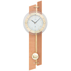 Dizajnové nástenné kyvadlové hodiny 5307 AMS DCF 71cm