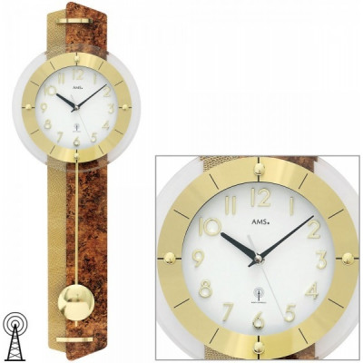 Kyvadlové hodiny 5272 AMS riadené rádiovým signálom 70cm Kyvadlové hodiny 5272 AMS riadené rádiovým signálom 70cm