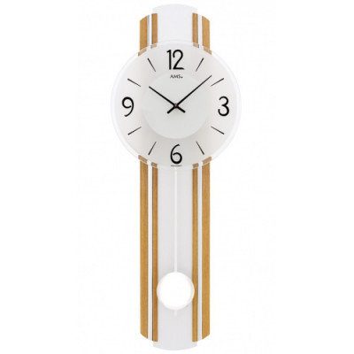 Kyvadlové nástenné hodiny 7232 AMS 64cm Kyvadlové nástenné hodiny 7232 AMS 64cm
