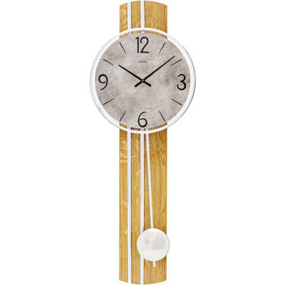 Kyvadlové nástenné hodiny 7466 AMS 60cm Kyvadlové nástenné hodiny 7466 AMS 60cm