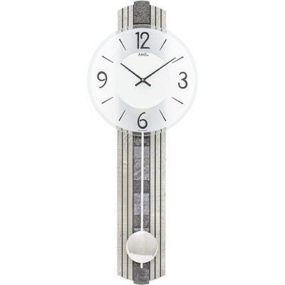 Kyvadlové nástenné hodiny 7490 AMS 62cm