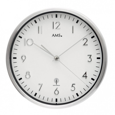 Nástenné hodiny 5912 AMS riadené rádiovým signálom 25cm Nástenné hodiny 5912 AMS riadené rádiovým signálom 25cm