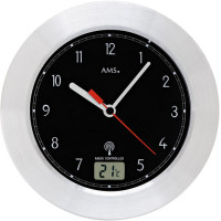 Nástenné hodiny 5919 AMS riadené rádiovým signálom 17cm Nástenné hodiny 5919 AMS riadené rádiovým signálom 17cm