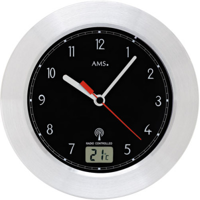 Nástenné hodiny 5919 AMS riadené rádiovým signálom 17cm
