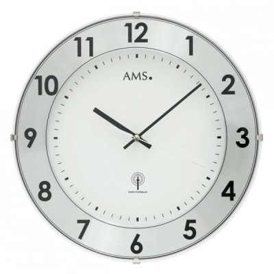 Nástenné hodiny 5948 AMS riadené rádiovým signálom 30cm Nástenné hodiny 5948 AMS riadené rádiovým signálom 30cm
