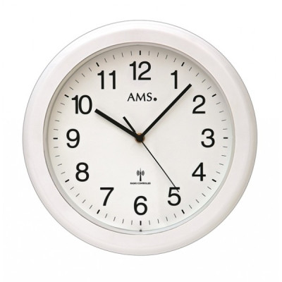 Nástenné hodiny 5957 AMS riadené rádiovým signálom 30cm Nástenné hodiny 5957 AMS riadené rádiovým signálom 30cm