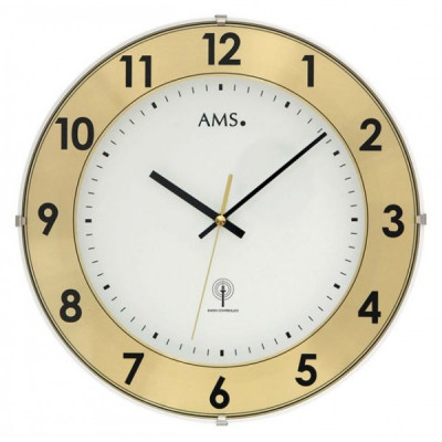 Nástenné hodiny 5947 AMS riadené rádiovým signálom 30cm Nástenné hodiny 5947 AMS riadené rádiovým signálom 30cm