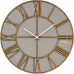Drevené nástenné hodiny AMS 9635, 40 cm Drevené nástenné hodiny AMS 9635, 40 cm